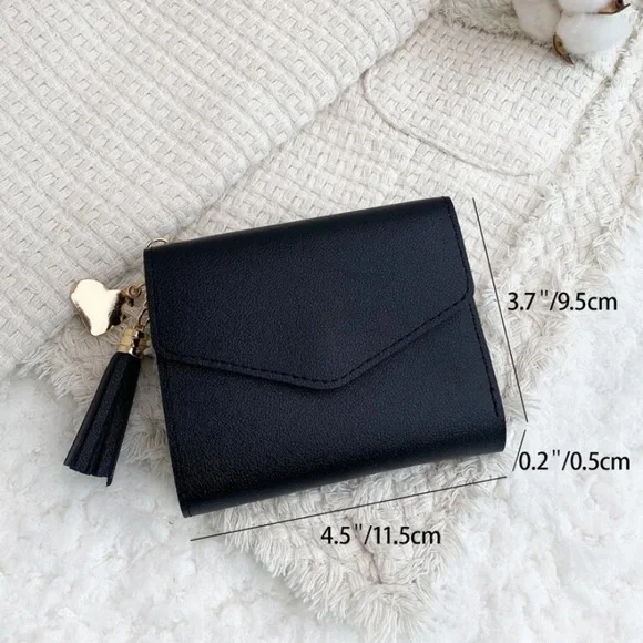 Black Tri-Fold Wallet - Picture 3 of 3